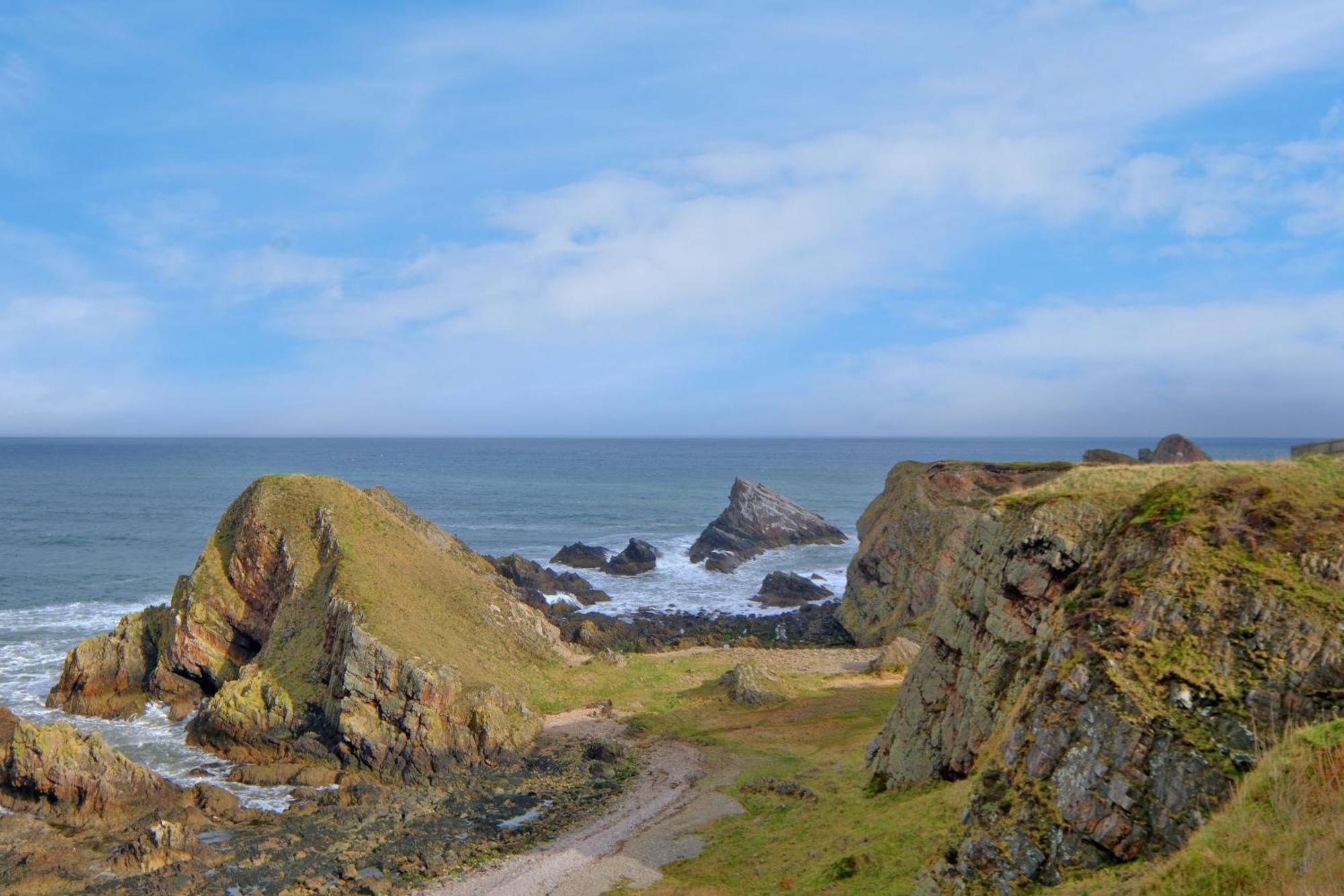 Cliff Top Cottage With Sea Views Portknockie Exterior photo