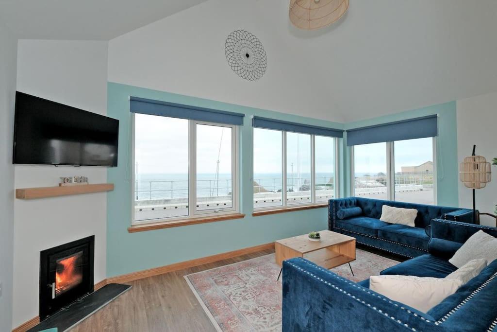 Cliff Top Cottage With Sea Views Portknockie Exterior photo